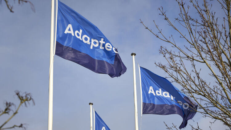 Adapteo Flag blafre i vinden