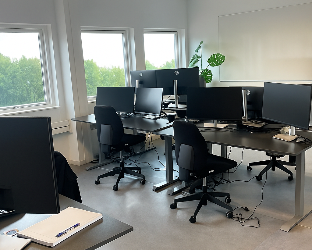 Projektkontor i skurby