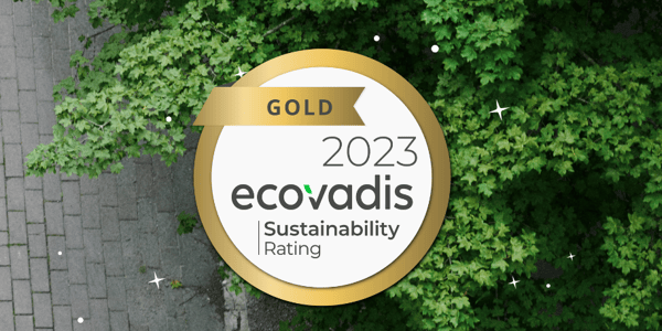 EcoVadis har tildelt guldmedalje til Adapteo Group