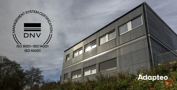Adapteo Group modtager ISO-certificeringer