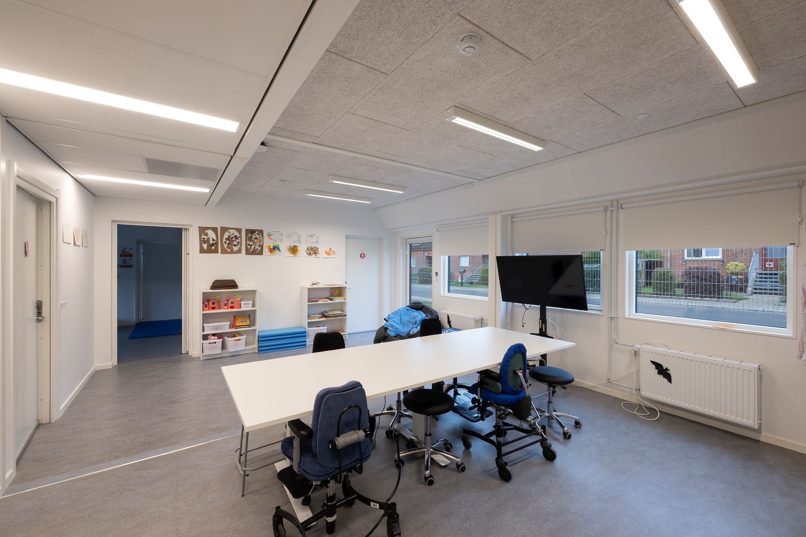 Klasseværelse i modulbygning til specialdesignet skole i Syddjurs.png